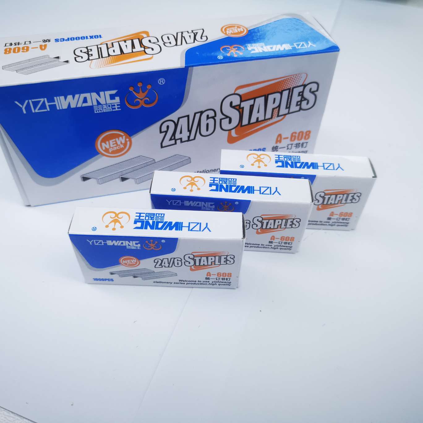 Yizhi King 608 staples, 500 small boxes per piece. Application Scenario