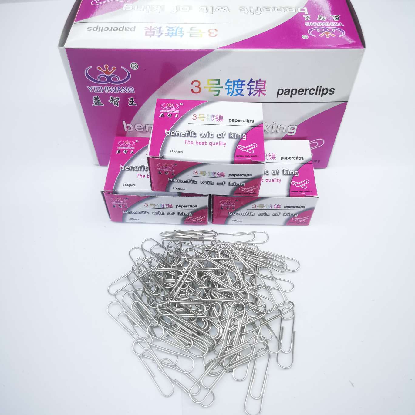 Yizhi King 716 paperclip, 500 boxes per piece. Application Scenario