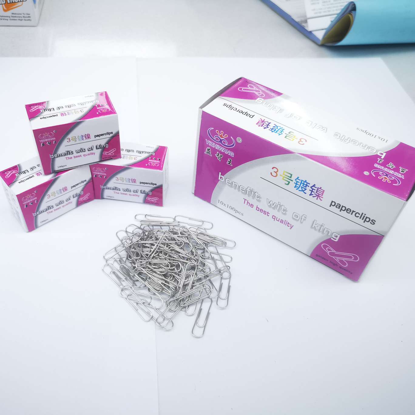 Yizhi King 716 paperclip, 500 boxes per piece.