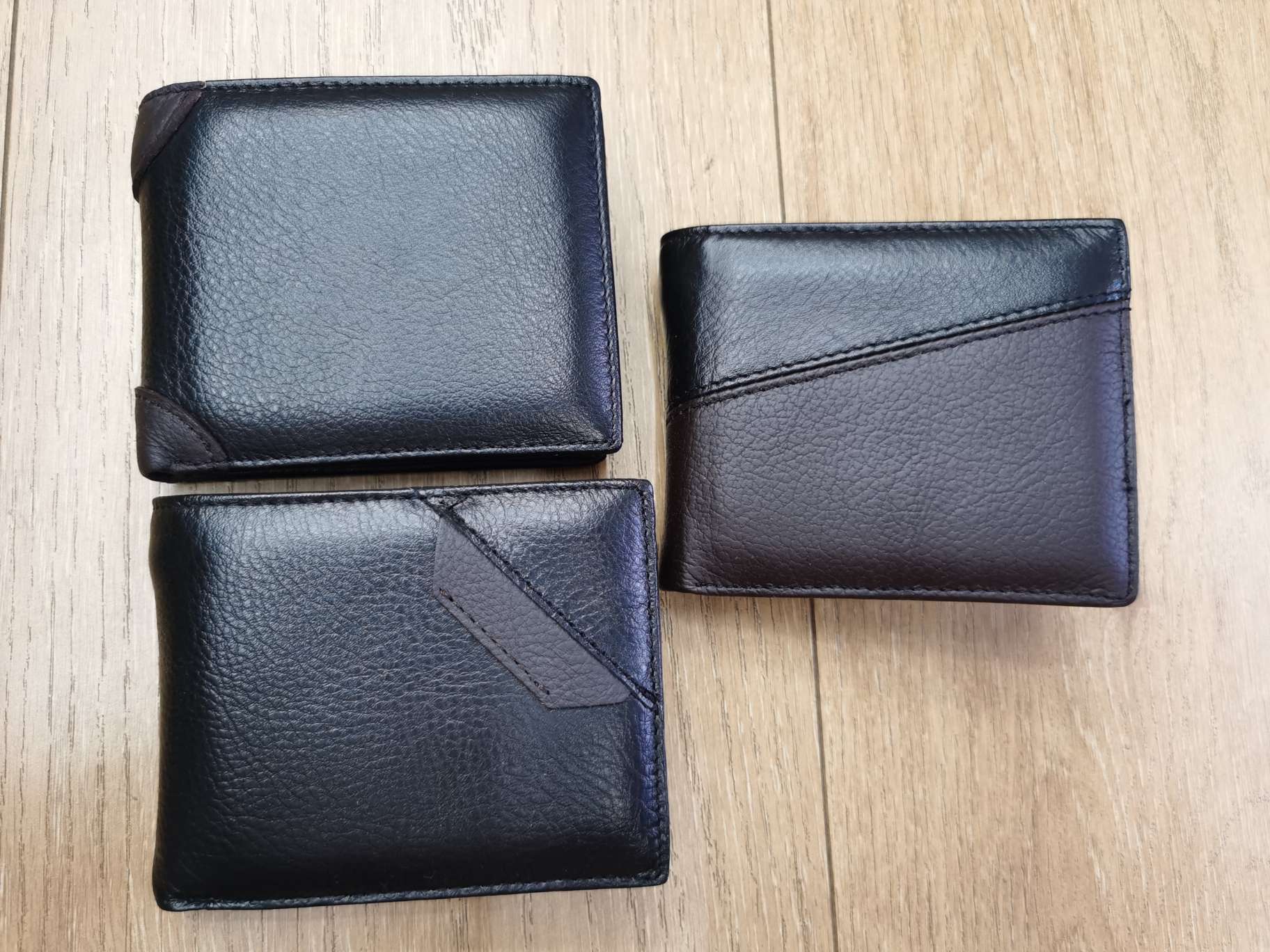 真皮男包，卡包