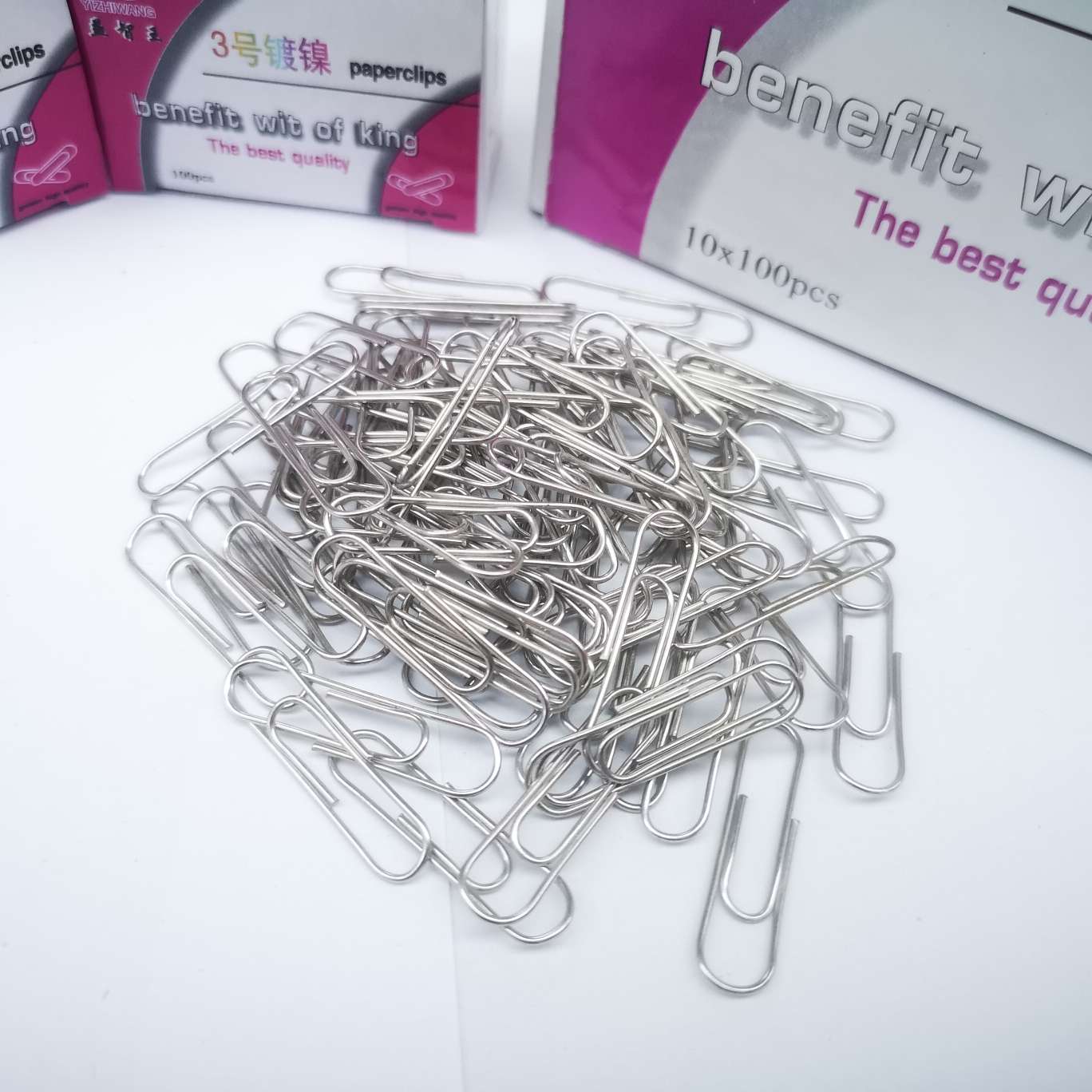 Yizhi King 716 paperclip, 500 boxes per piece. Specification image
