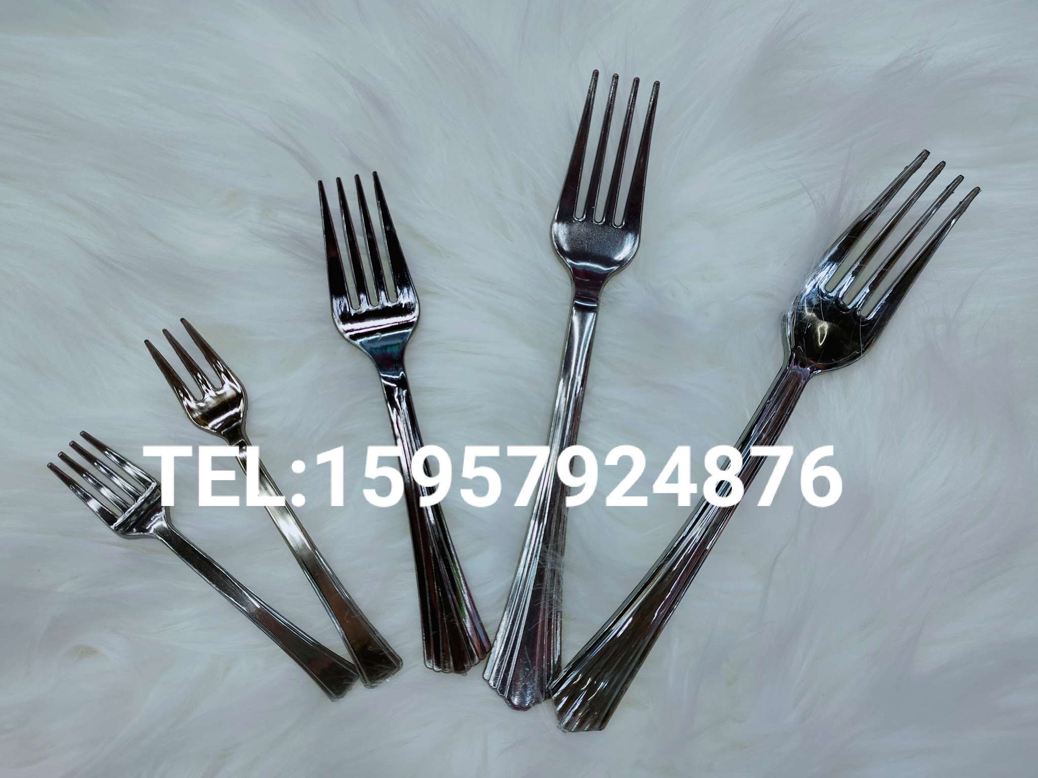 Disposable Electric Gold Plated Silver Cutlery Spoon Gold Powder Silver Powder Baked Grass Cake Cutlery Spoon details Picture