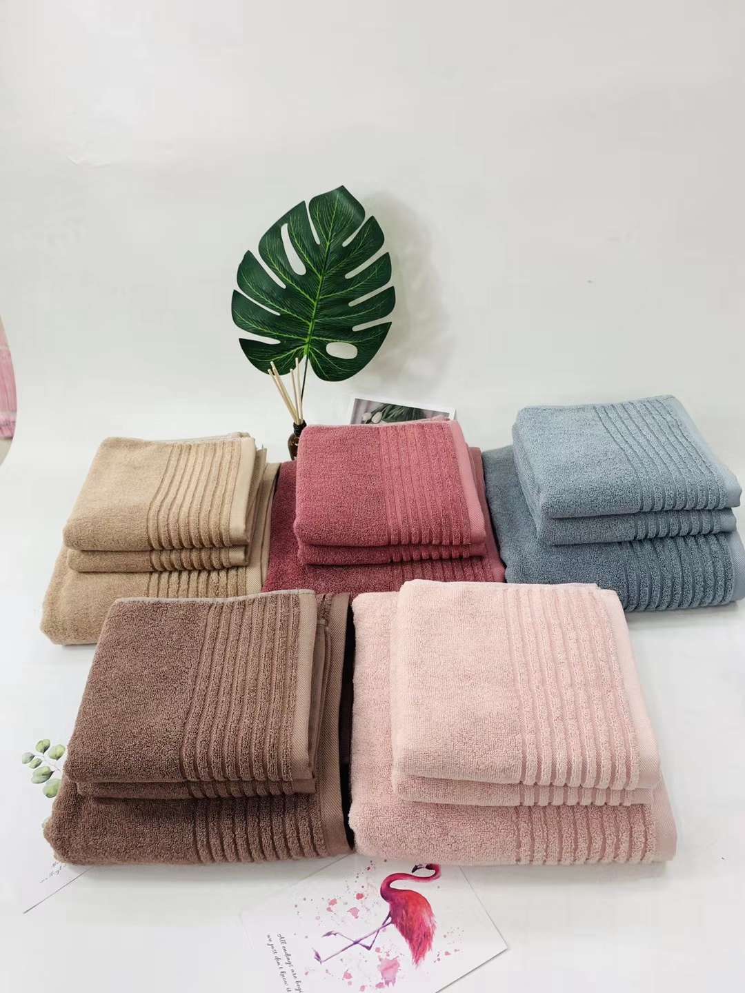 "Love Yourself, Love Your Family, Factory Direct Sales of bamboo fiber gift towels, Moyu Bamboo Towels 8894 details Picture