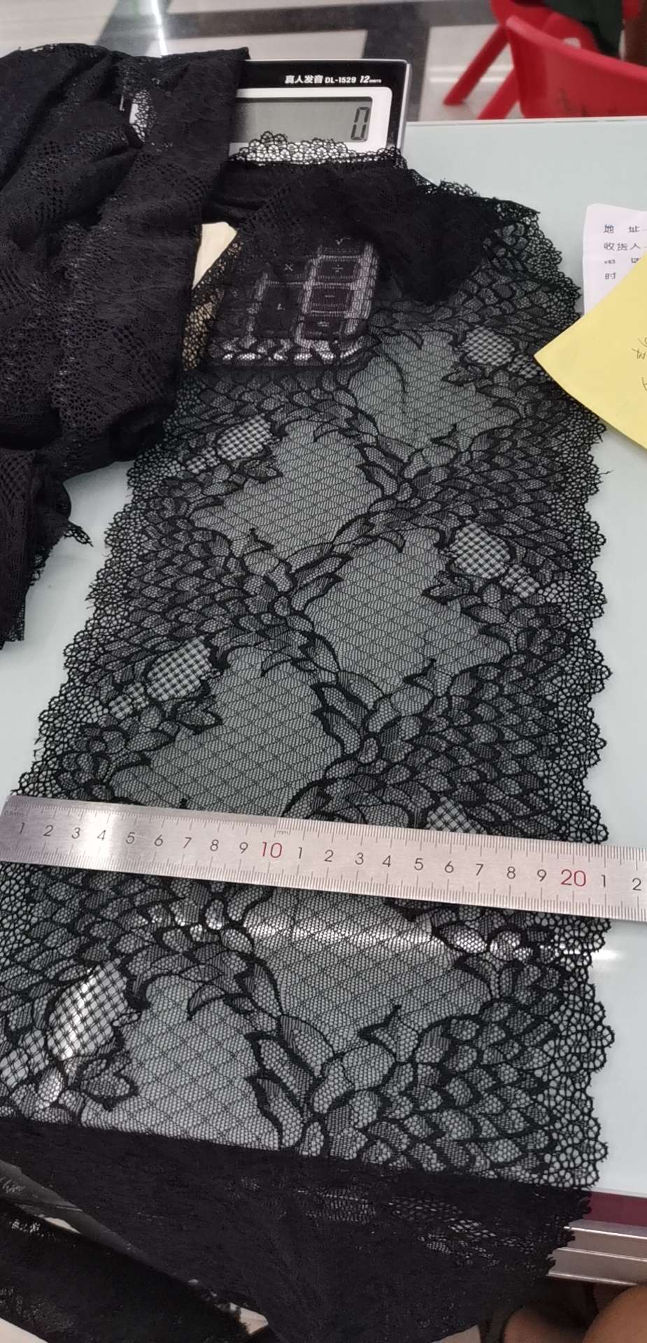 Fujian Longxing lace elastic wide edge 22 cm Model 051 details Picture