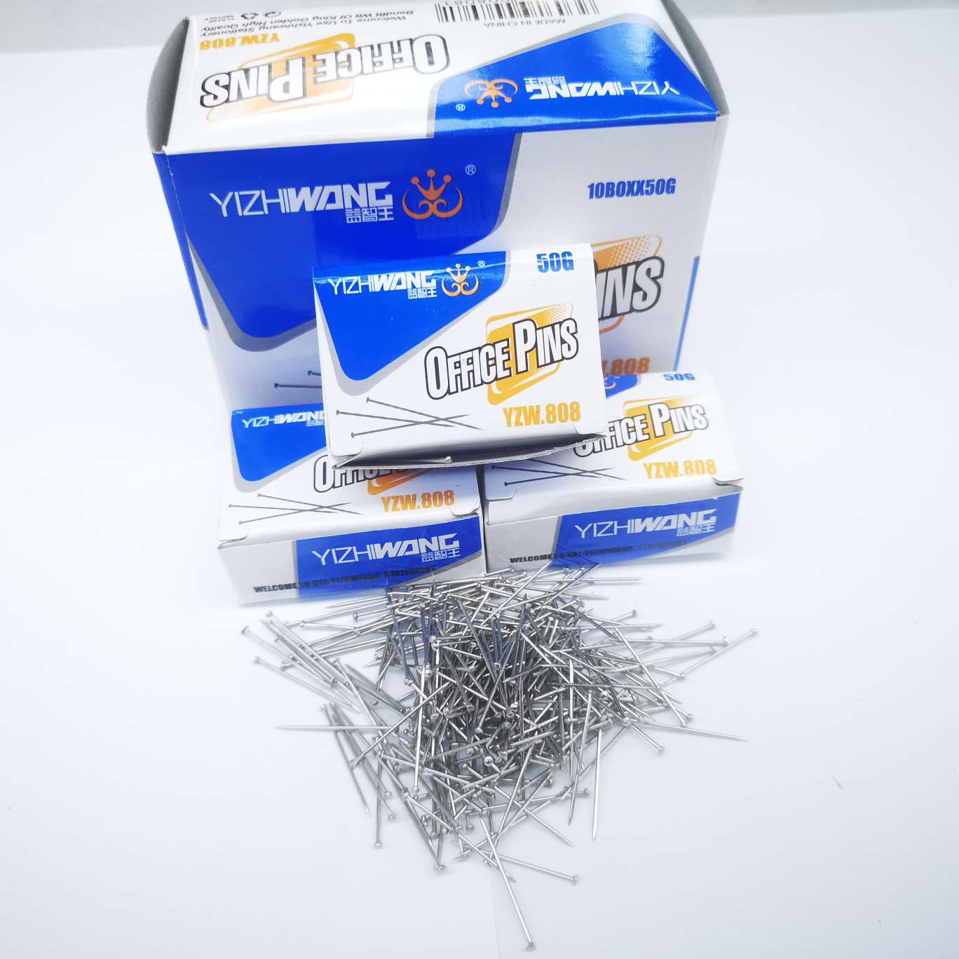Yizhi King 808 pins, 500 boxes per piece.