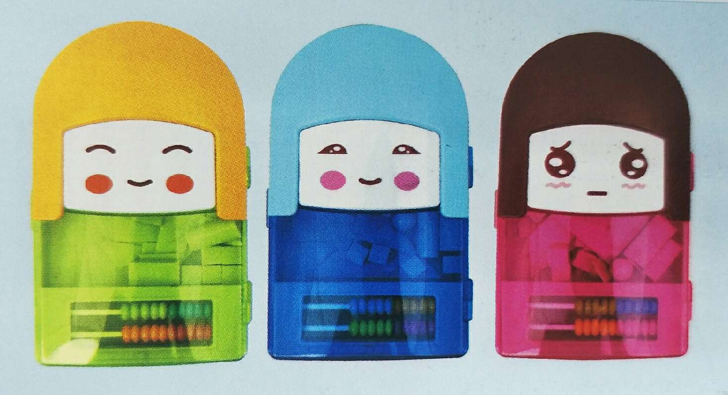 可爱娃娃学具盒，喜欢的可以先咨询客服！