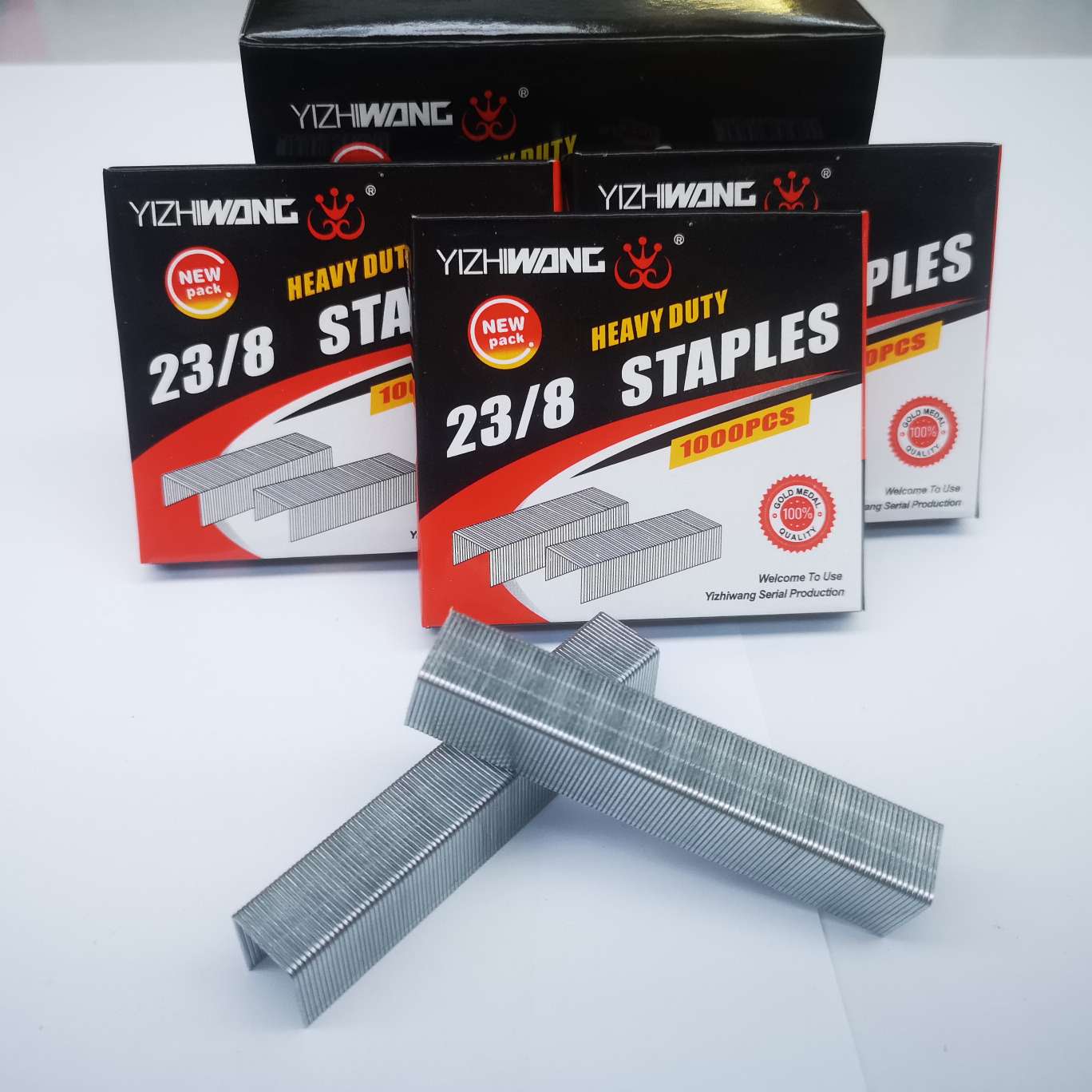 Yizhi King A23/8 thick layer nail, 200 boxes per piece, 30-50 sheets of paper can be ordered Item Picture