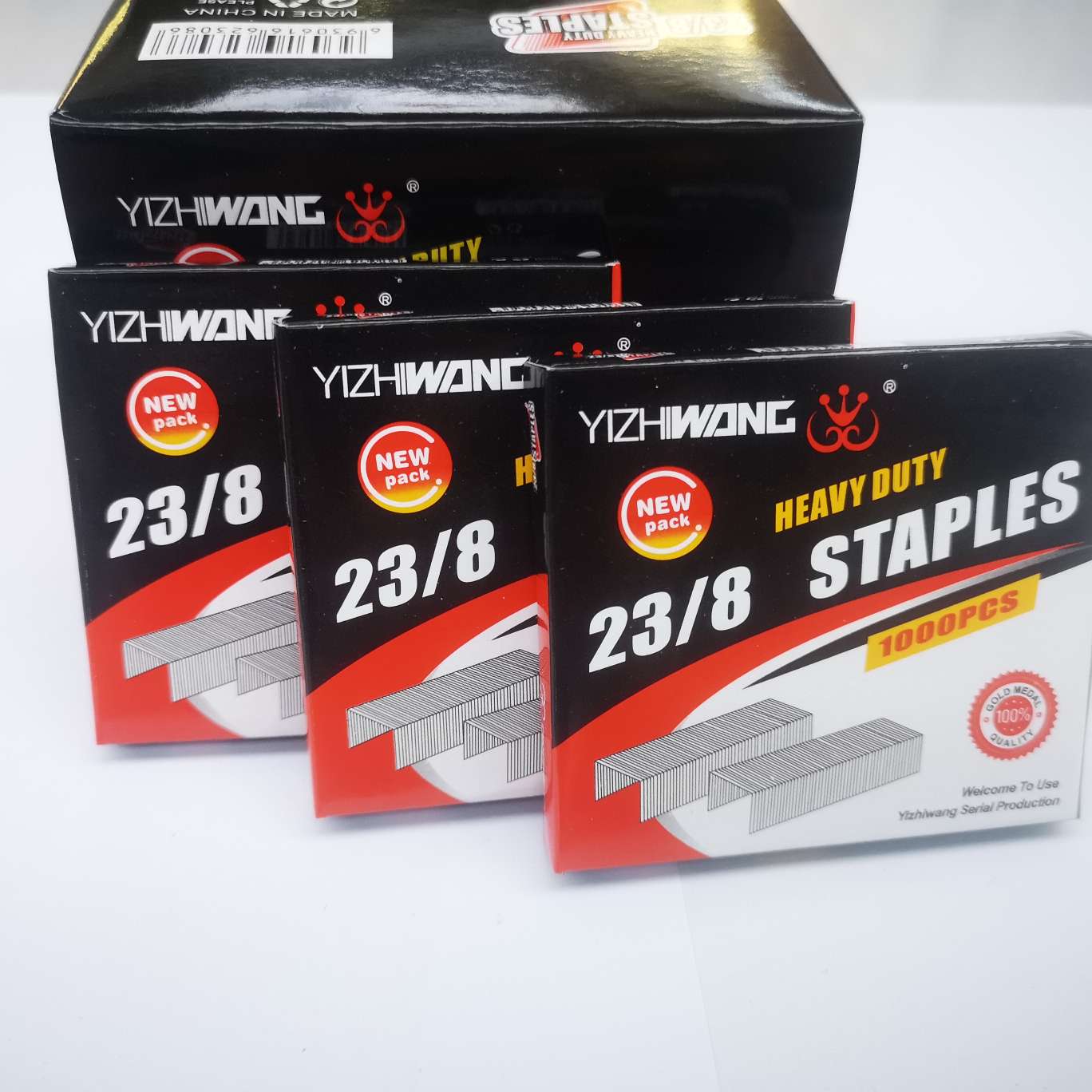 Yizhi King A23/8 thick layer nail, 200 boxes per piece, 30-50 sheets of paper can be ordered Specification image