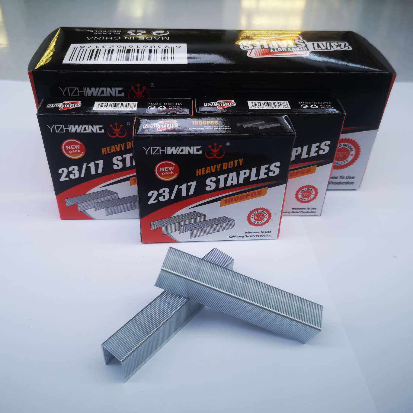 Yizhi King A23/17 thick layer nail, 200 boxes per piece, can be customized with 100-140 pages of paper, weight 139 grams Specification image