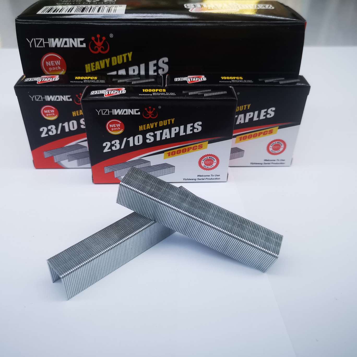 Yizhi King A23/10 thick layer nails, 200 boxes per piece. The available paper size ranges from 40 to 70 Specification image