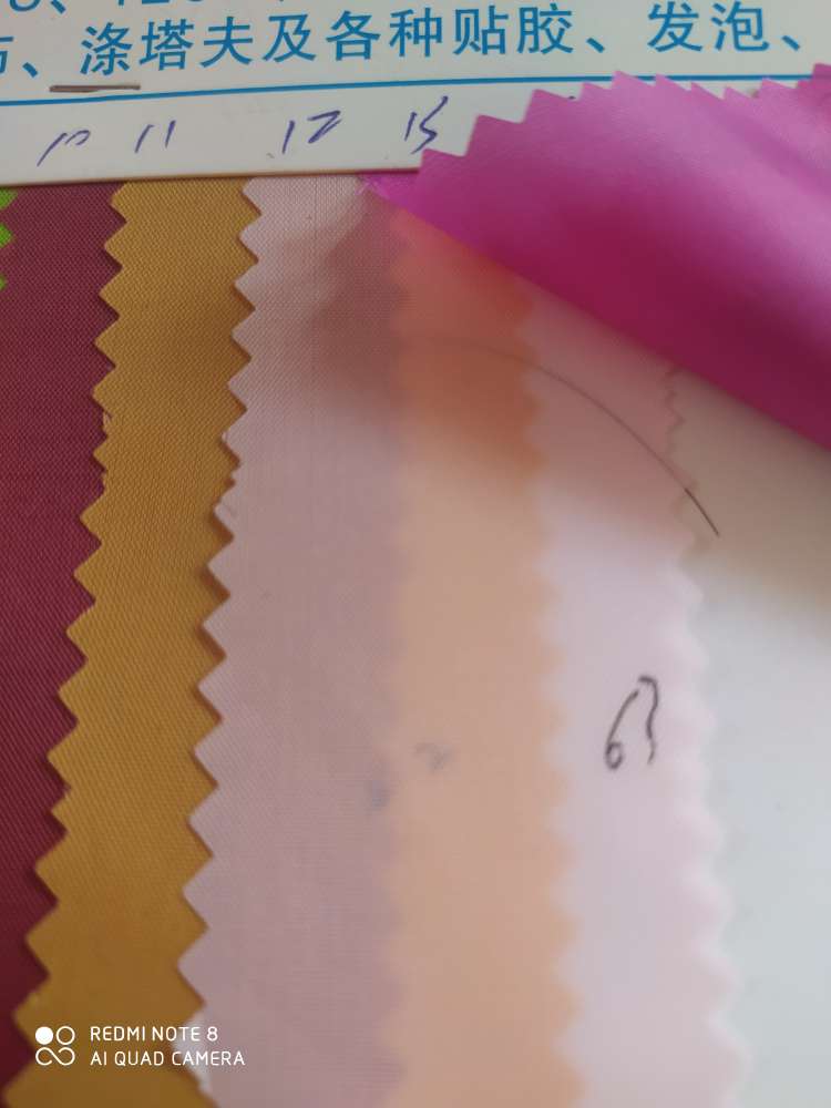 190T Polyester Taeff 12# light pink factory direct sale bestseller