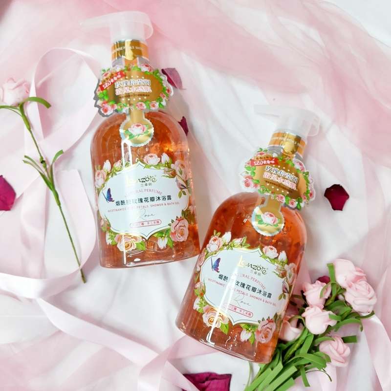 500 Clandoria Petal Body Wash Lasting Fragrance, Radiant And Translucent undefined
