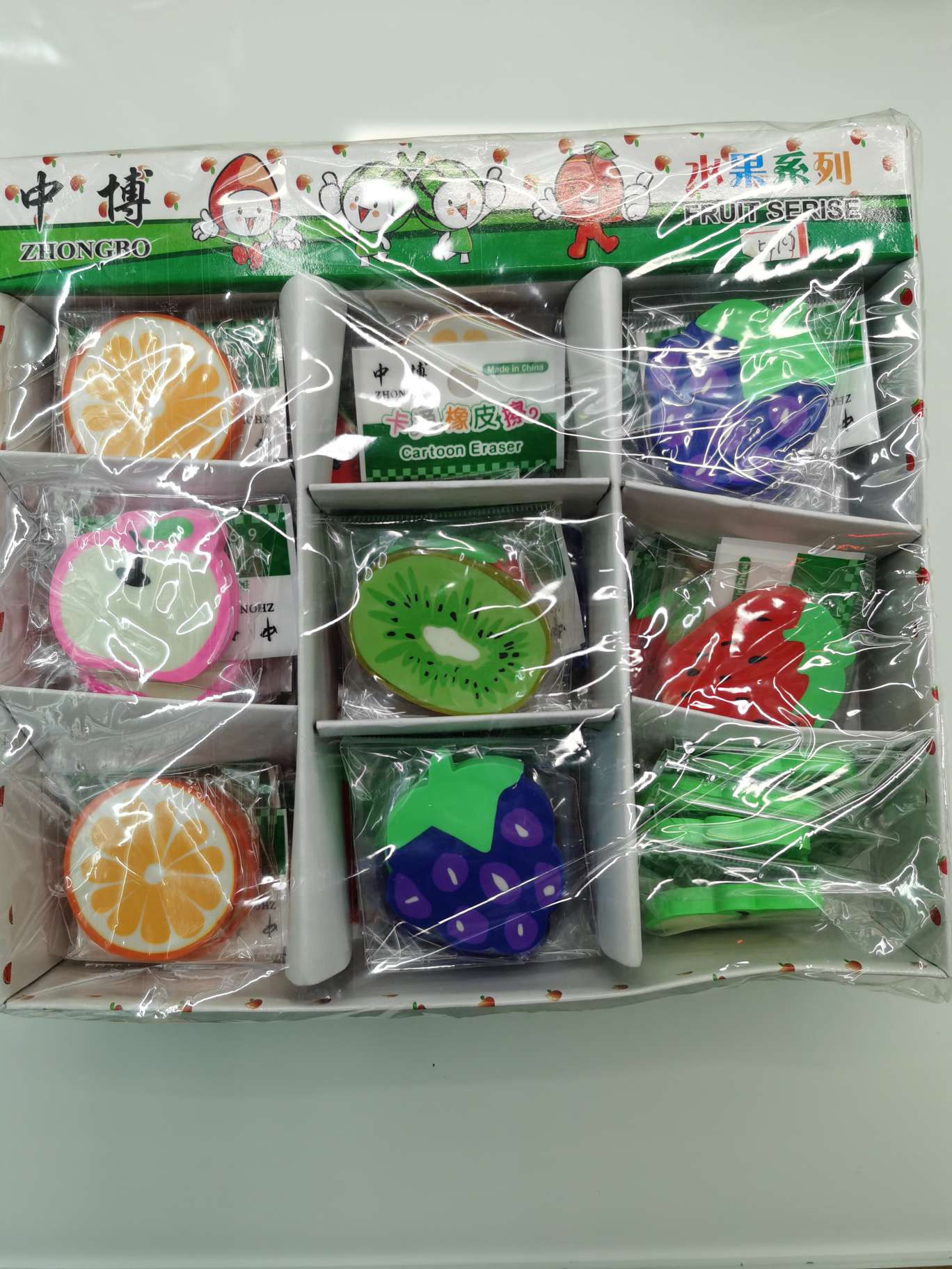 8009 Fruit eraser