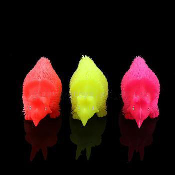 Glitter Fuzz ball glitter toy Soft toy glitter dinosaur