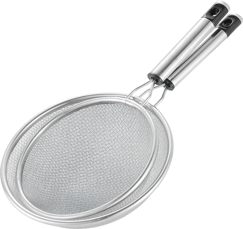 14cm双层果汁网无耳