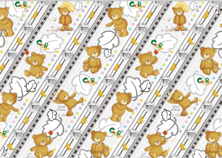 80g卡通礼物包装纸毛熊🐻