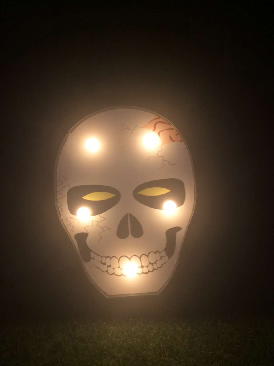 led骷颅头造型灯万圣节详情图7