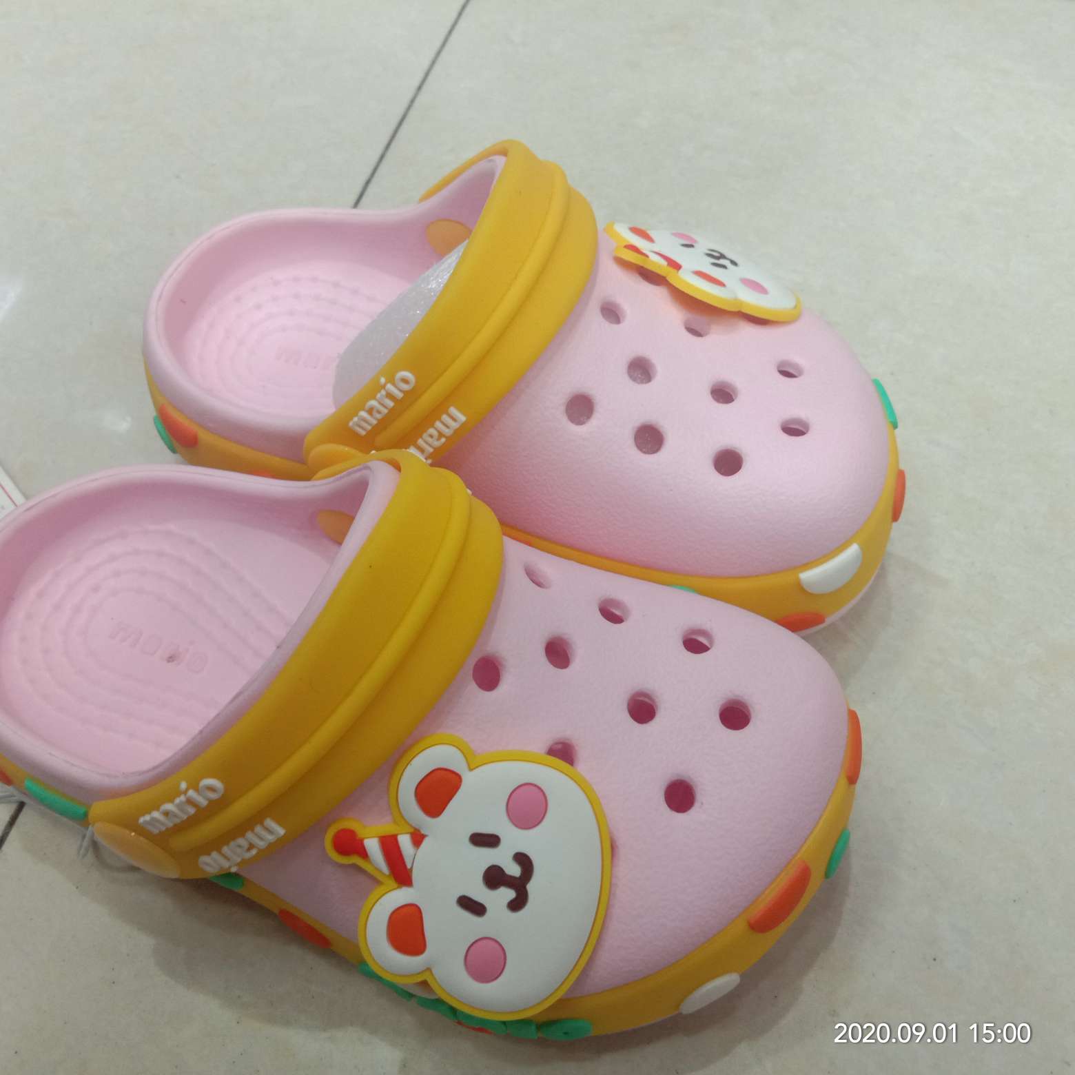 Strawberry Pink Children's Slippers Strawberry Pink Children's Slippers Strawberry Pink Children's Slippers Specification drawing