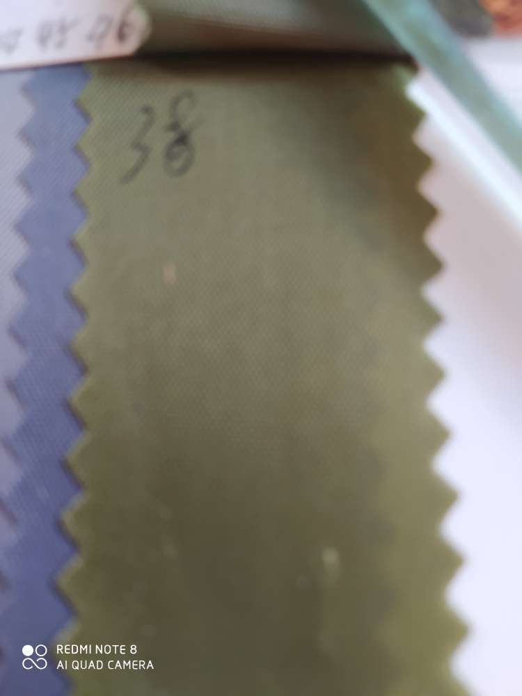 190T涤塔夫38#军绿色厂家直销爆款