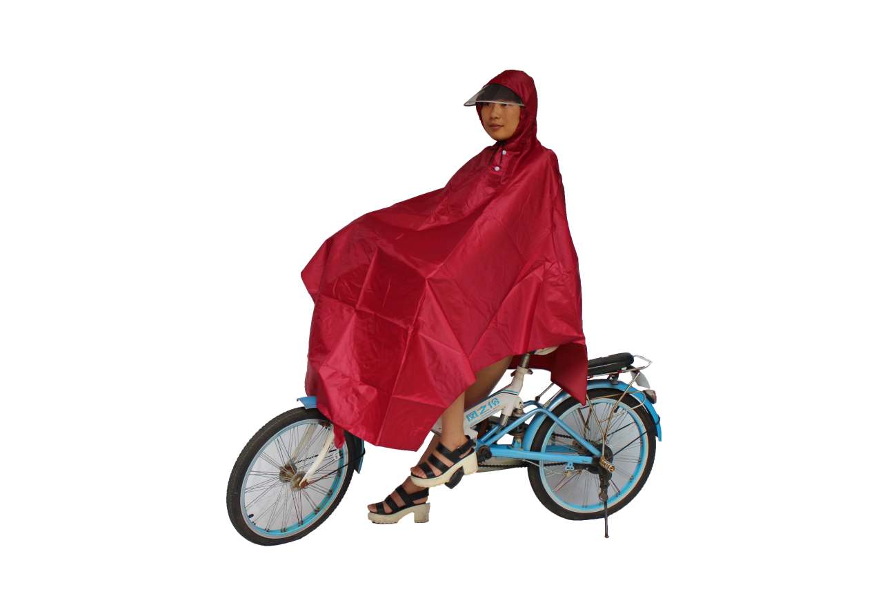 Bicycle raincoat Specification image