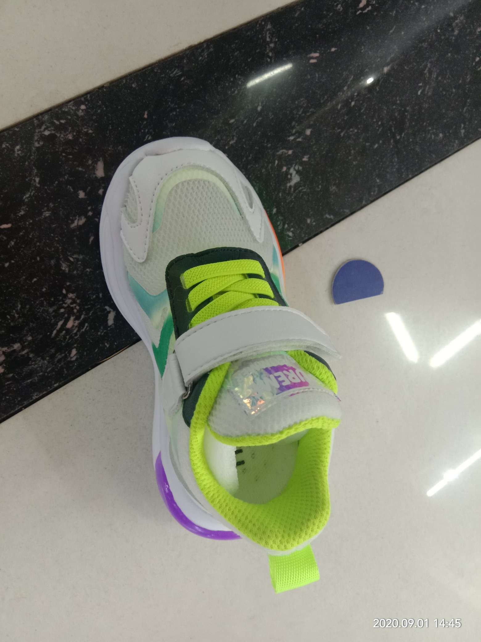 Beautiful children's sports shoes