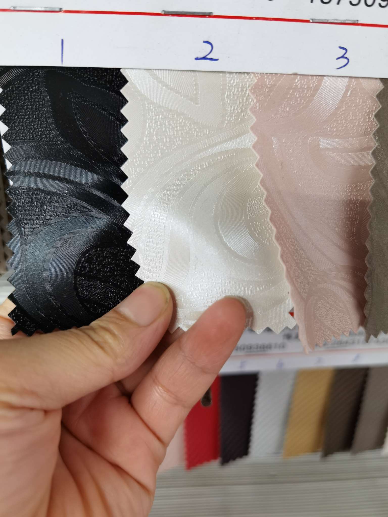 Factory direct sales of pvc wallpaper, decorative leather background, soft packaging, counter decoration and luggage fabric details Picture