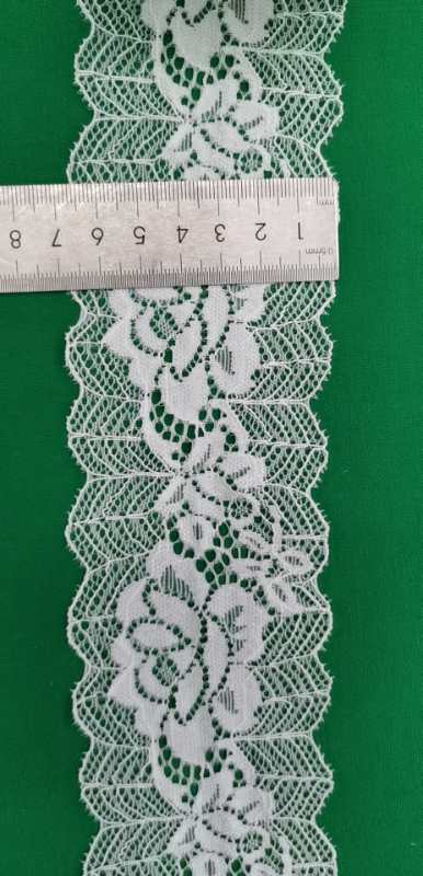 Fujian Longxing Lace 6.5 cm rose elastic lace details Picture