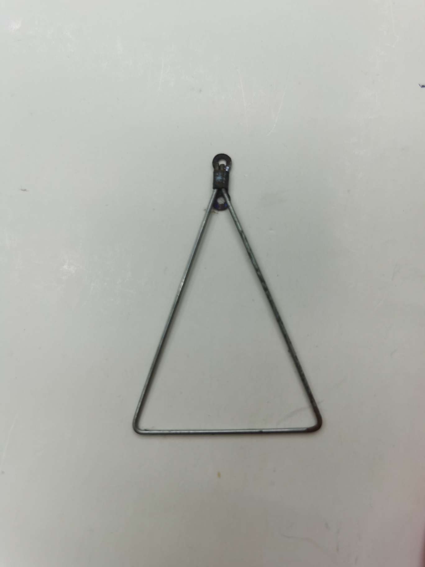 Triangle clip earrings thumbnail