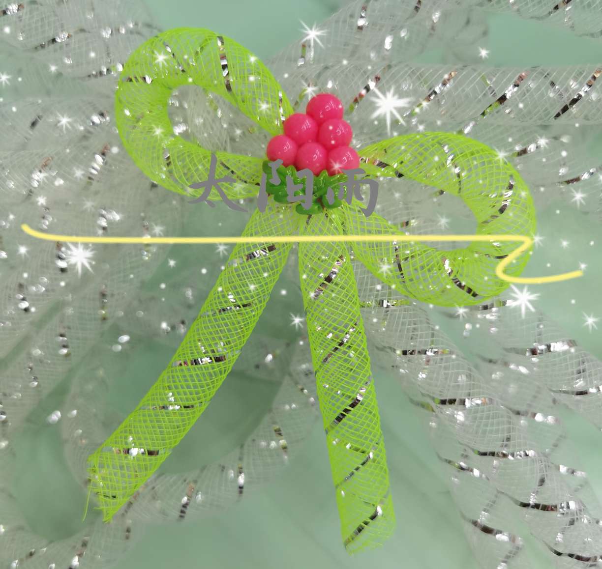 Creative No. 8 pipe, No. 10 pipe, elastic mesh factory direct sales of Sunrain jewelry accessories Application Scenario