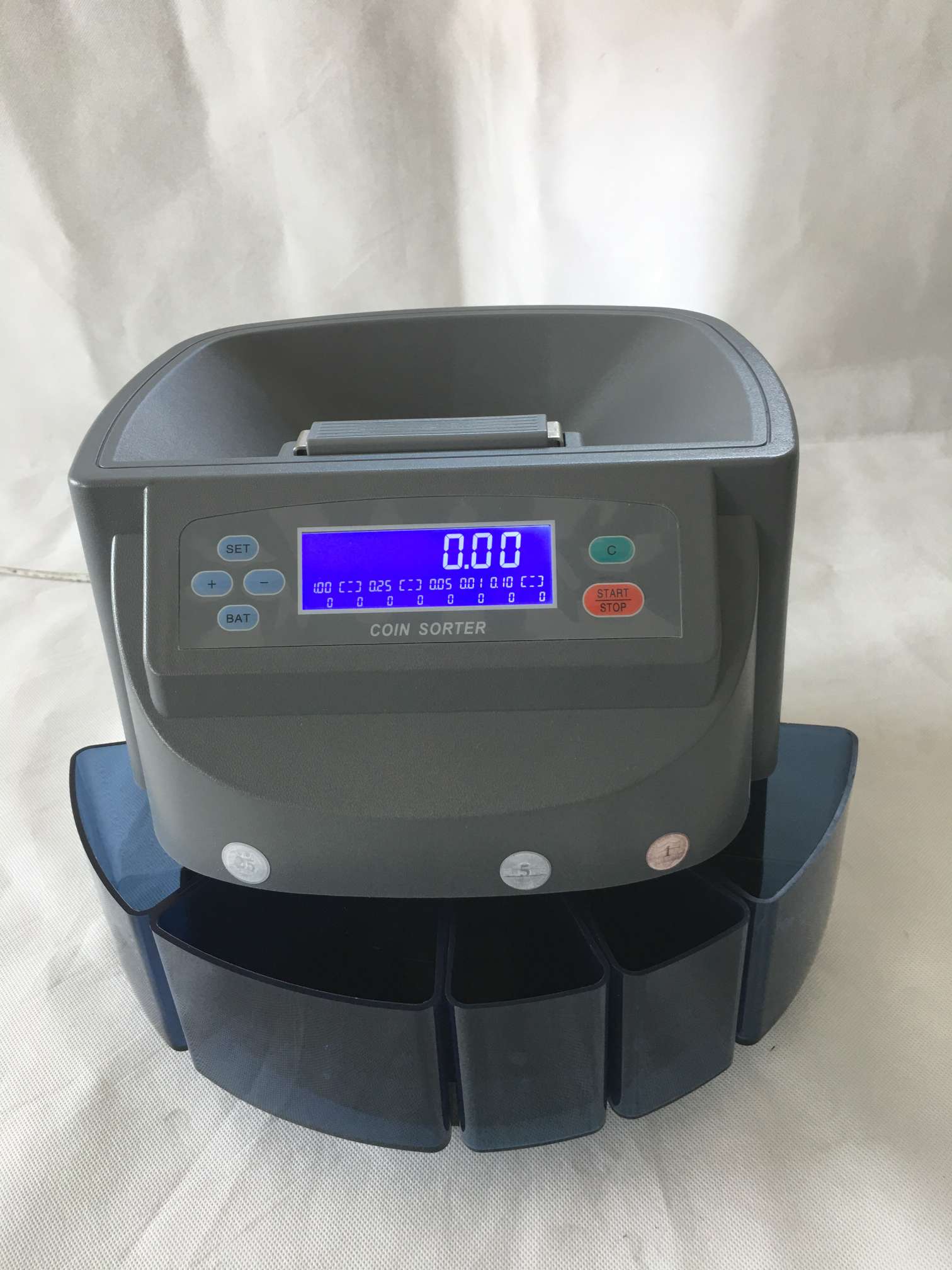 美元硬币清分机数币机细节图