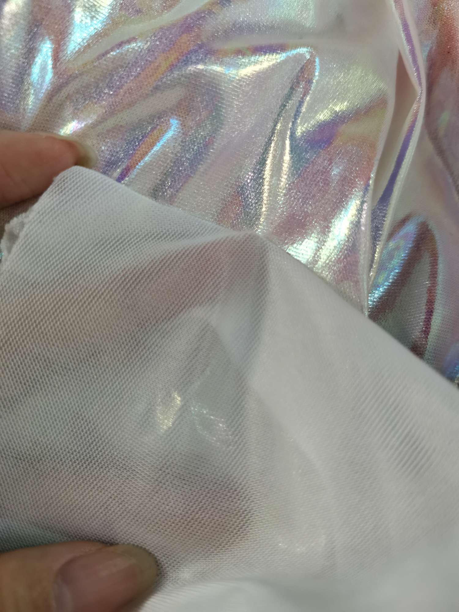 One Side Bottom Perm Magic Stripe Gold Perm Seven Color White Laser Specification drawing
