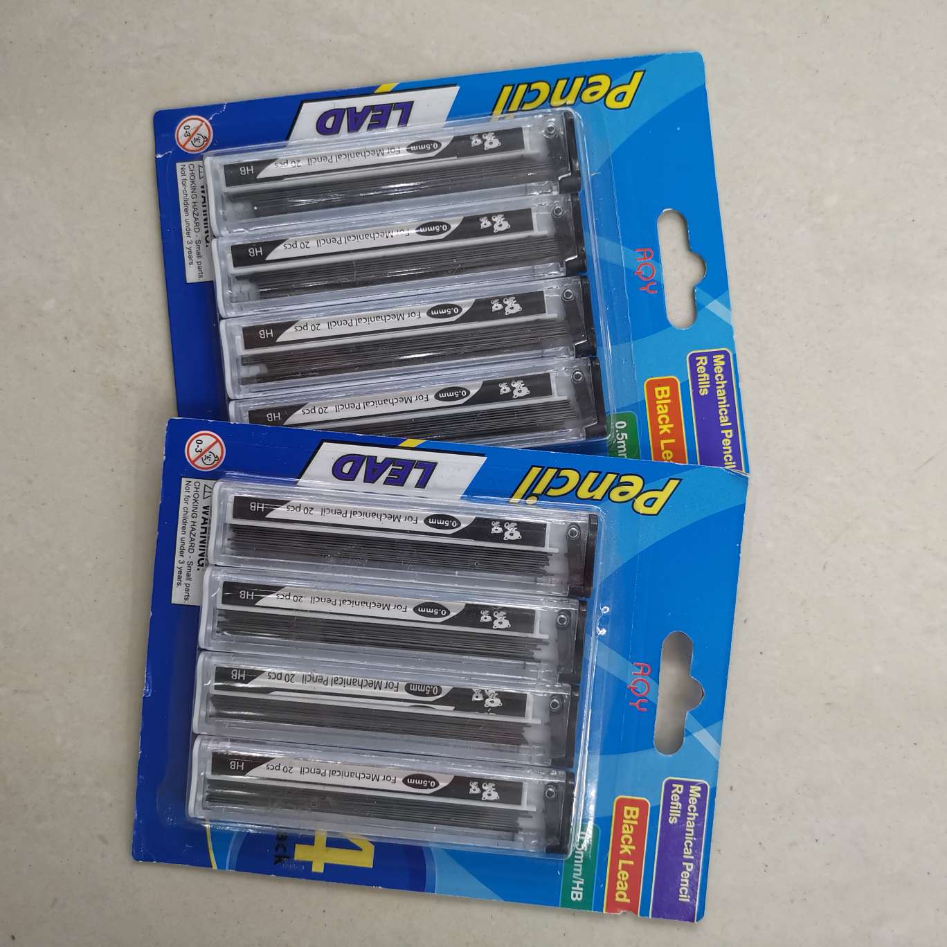 4 lead core suction cards, 75 long lead cores Specification image
