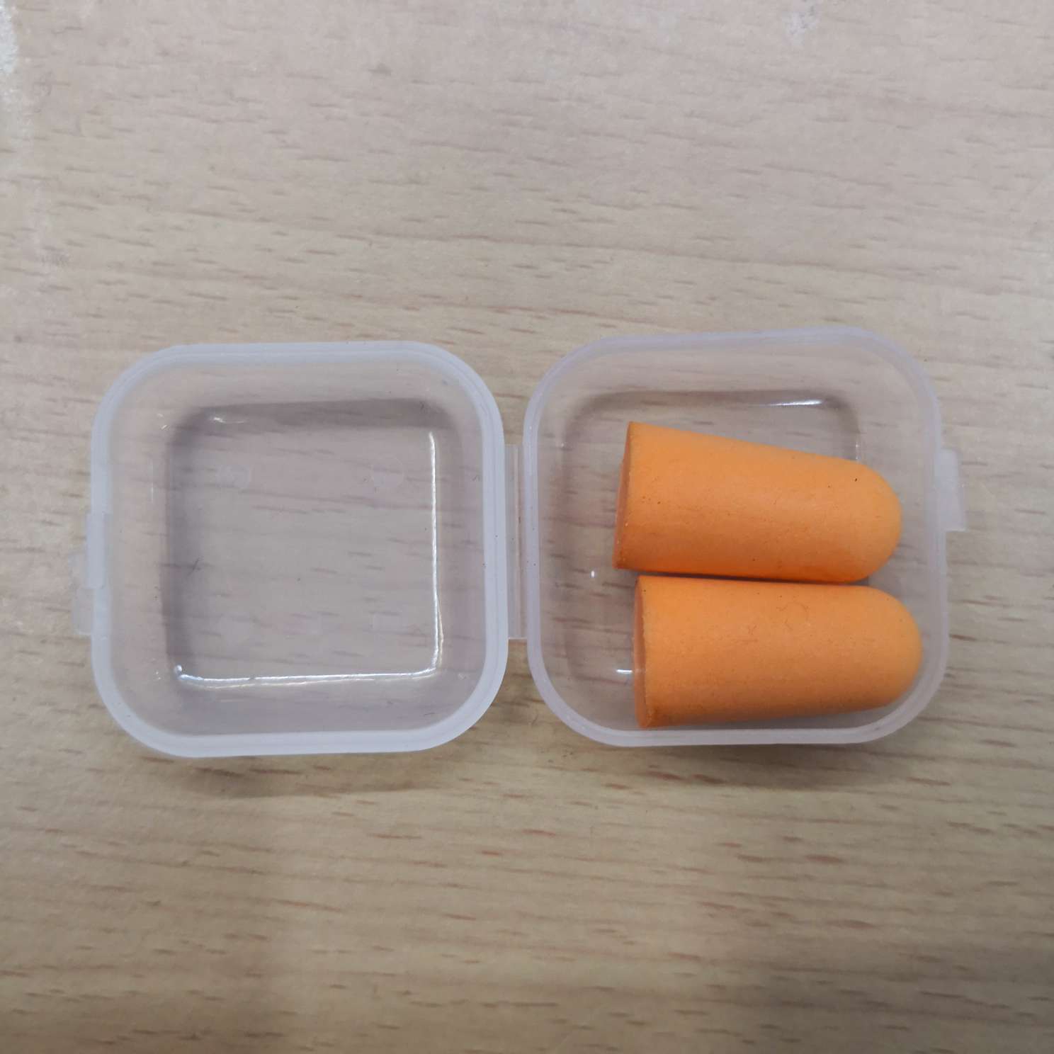 方盒装防噪音耳塞可印logo睡觉防呼噜海绵降噪耳塞产品图