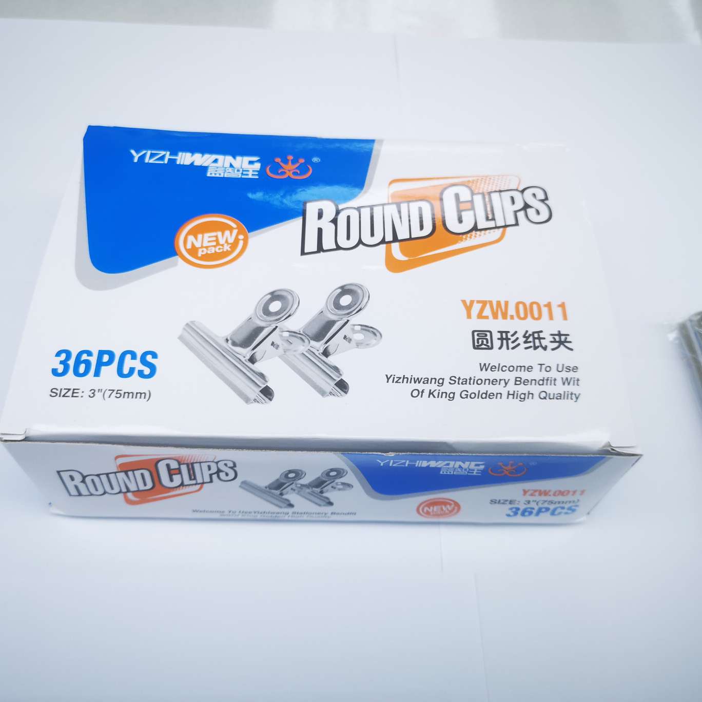 Yizhiwang 0011 round clip, product size 75mm, 432 pieces per piece. Application Scenario