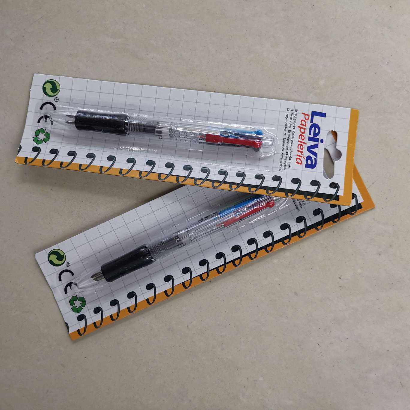 Four-color ballpoint pen clip details Picture