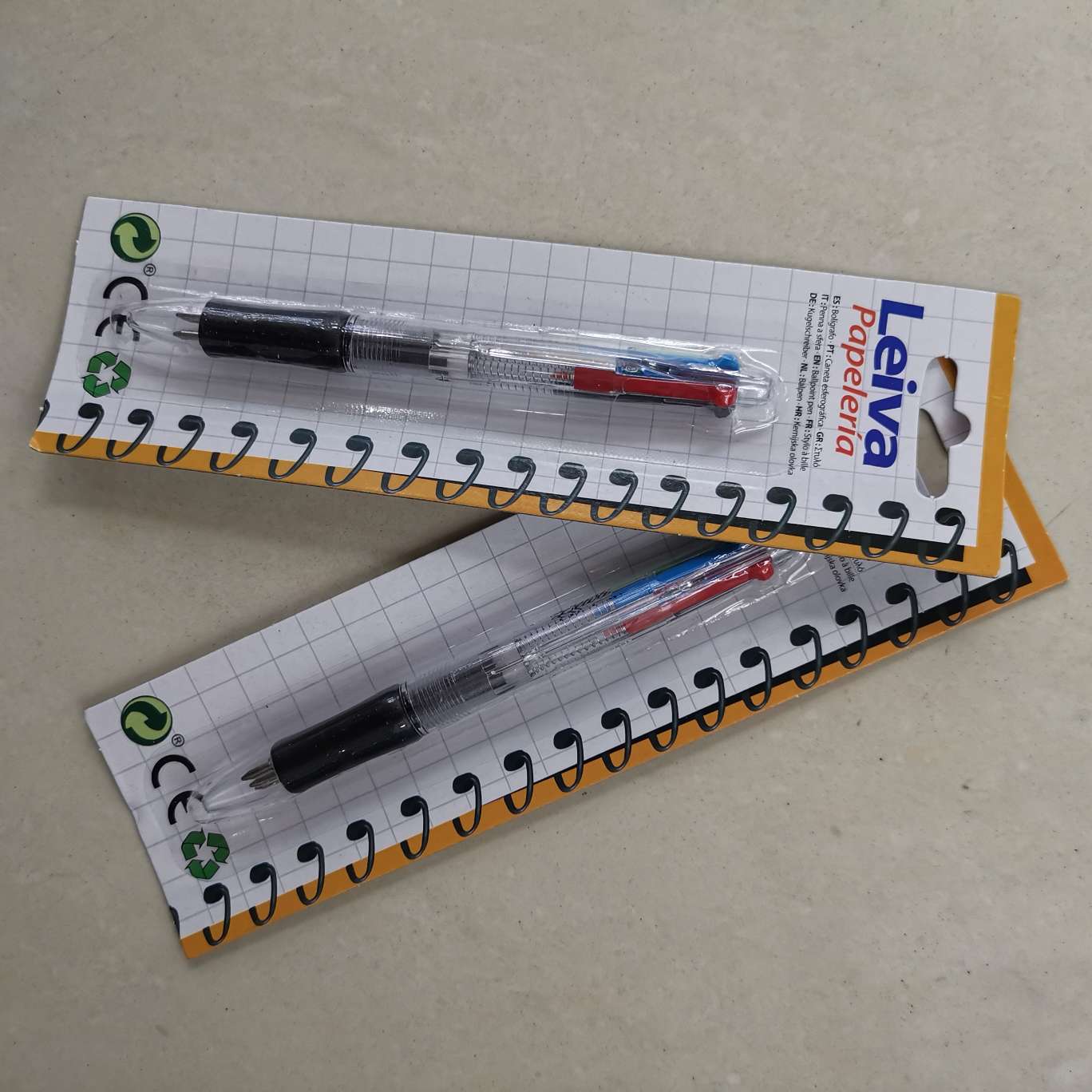 Four-color ballpoint pen clip Specification image
