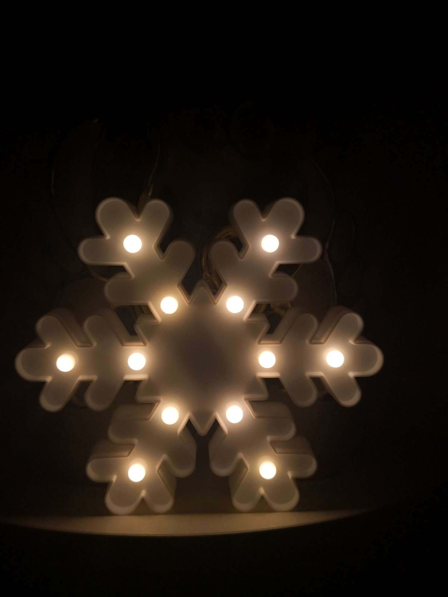 led雪花造型灯圣诞灯产品图