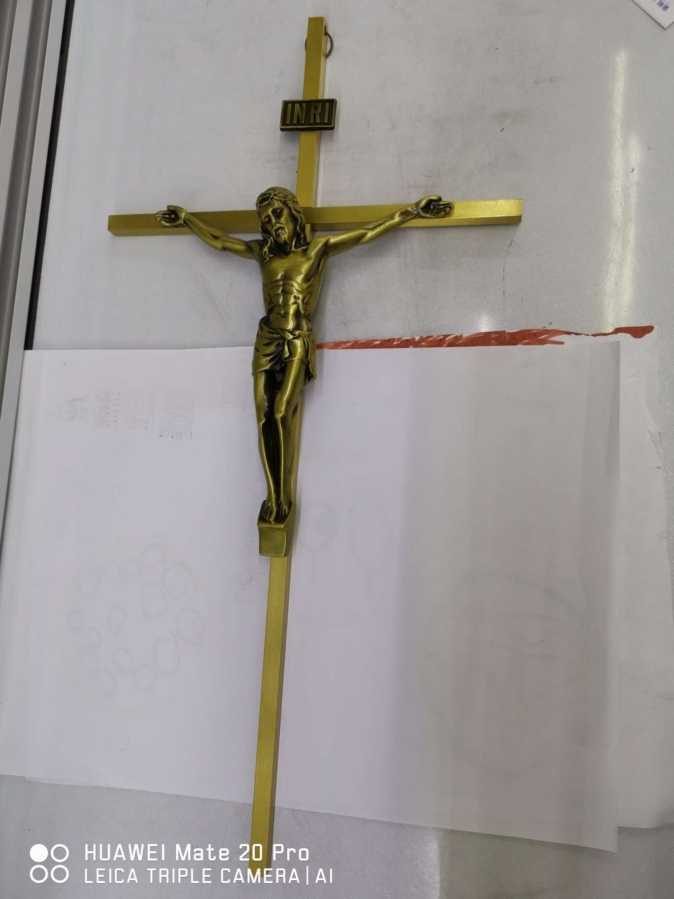 40㎝Ⅹ20㎝合金十字架青古急