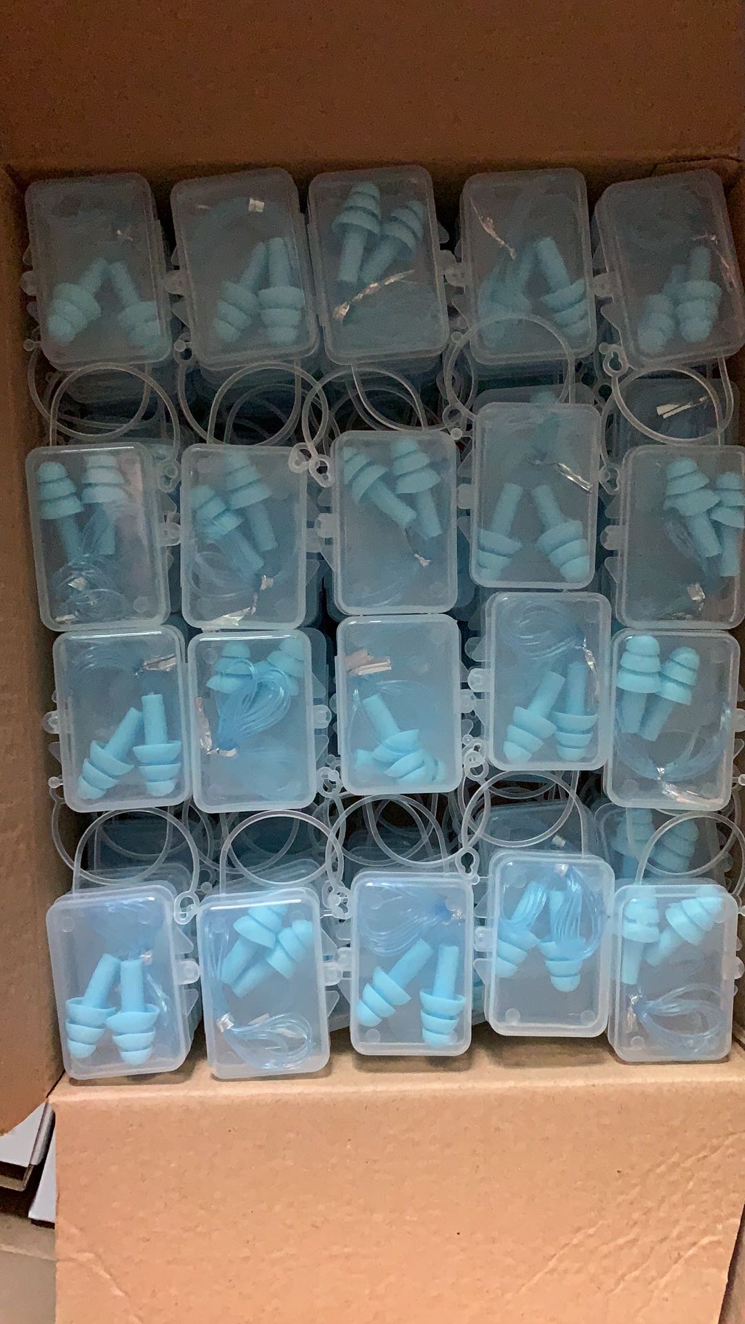 盒装蘑菇头游泳耳塞慢弹回防噪音学生学习海绵耳塞详情图10