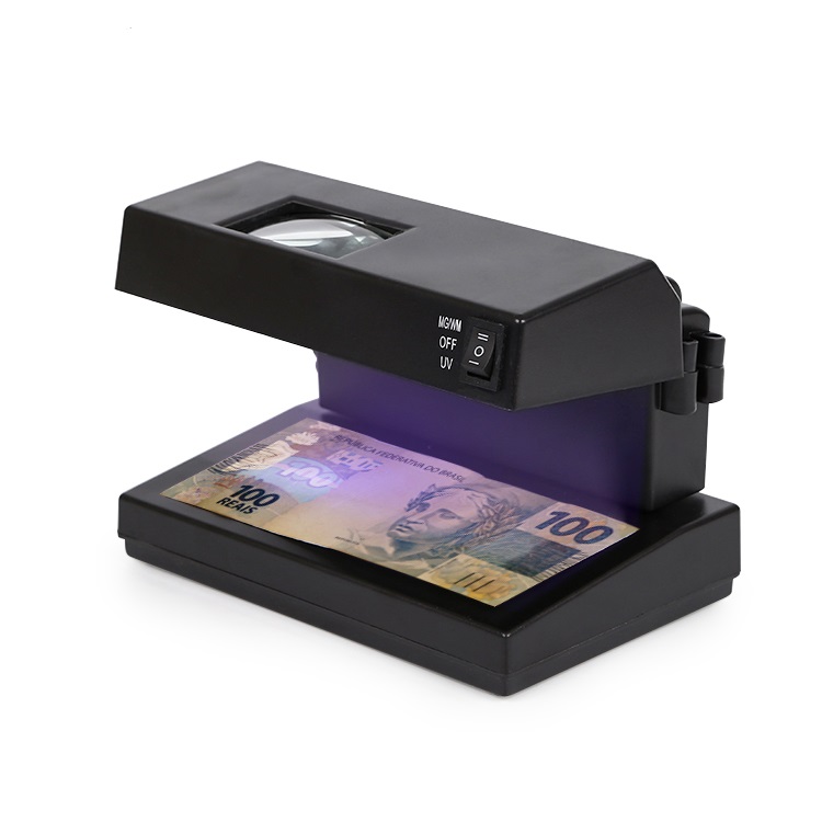 Small multi-national currency detector, ultraviolet currency detector, magnetic currency detector Application Scenario