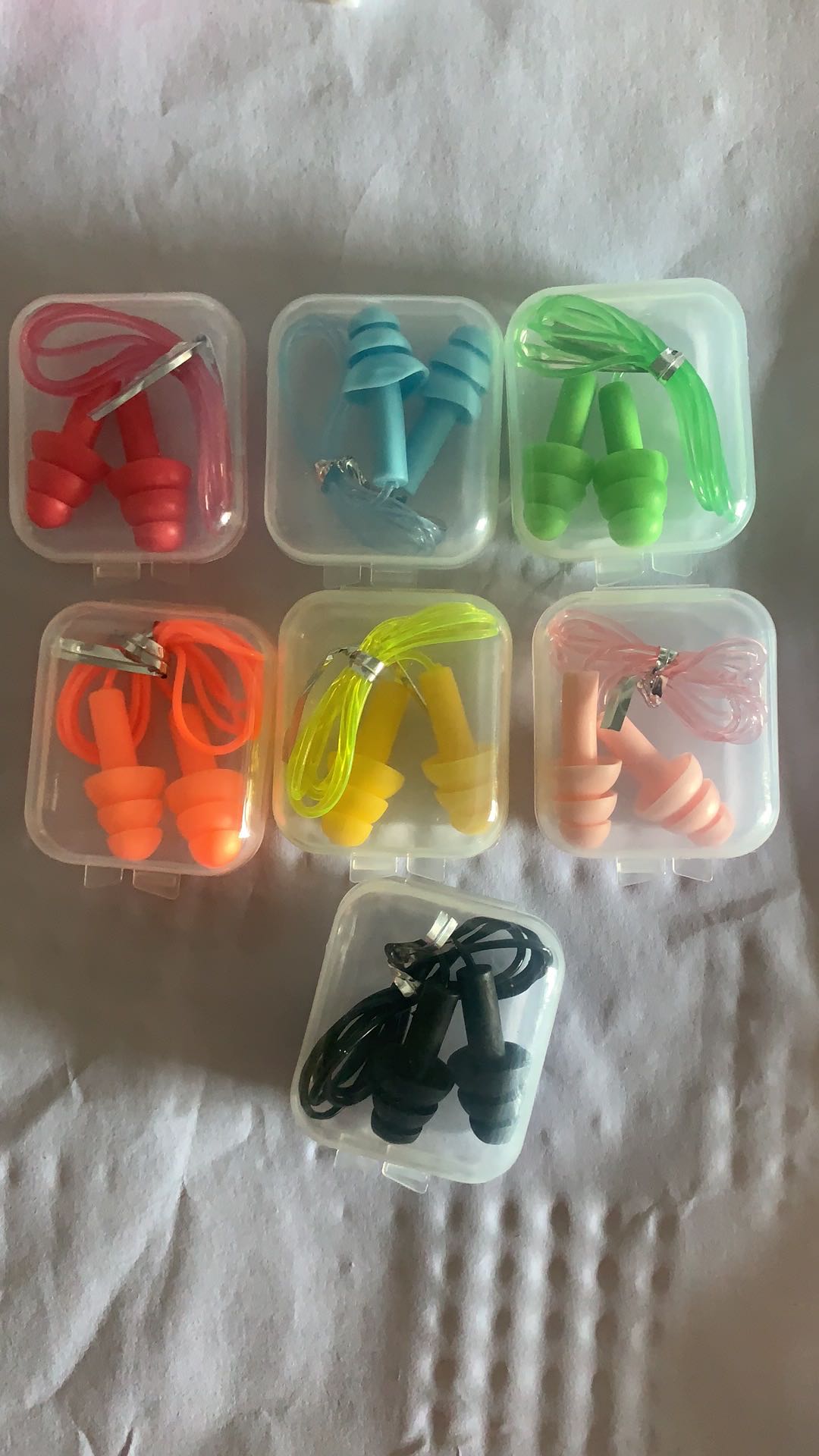 盒装蘑菇头游泳耳塞慢弹回防噪音学生学习海绵耳塞详情图9