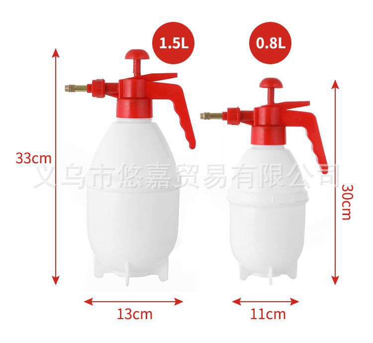 1.5L/ 0.8L喷雾器喷壶浇花壶园林工具产品图