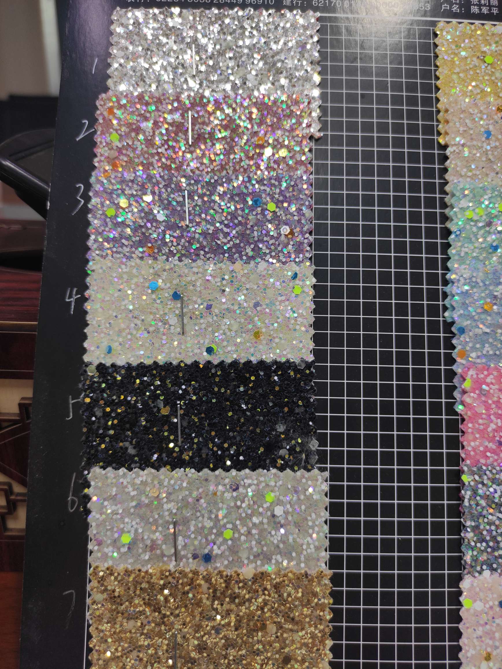 夜光1-7大量现货高中低档皮革面料厂家直销热销新款