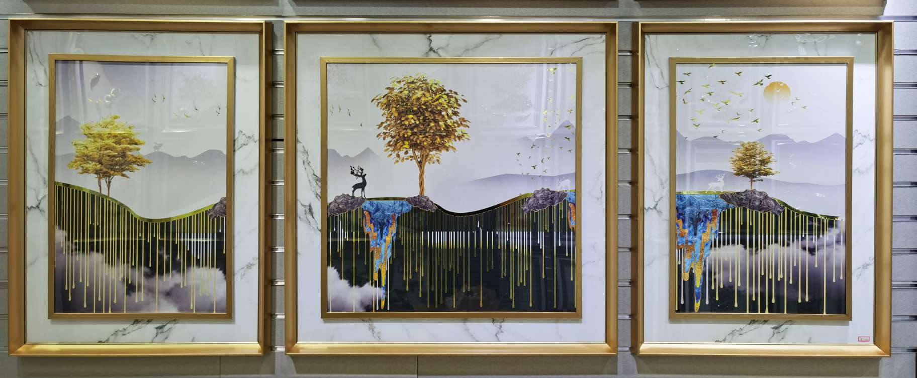 PS double frame gold picture thumbnail