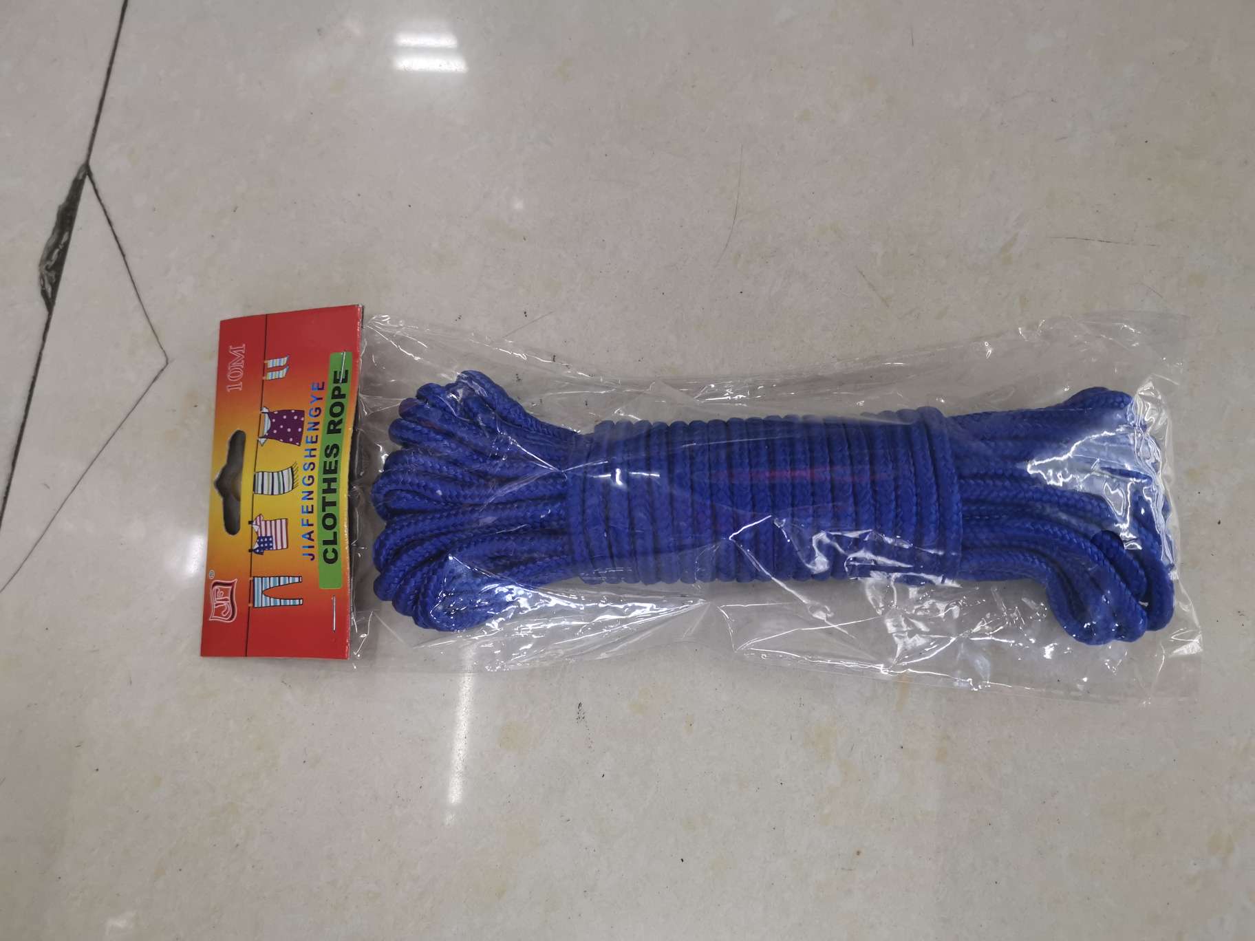 Color polypropylene rope, clothesline thumbnail