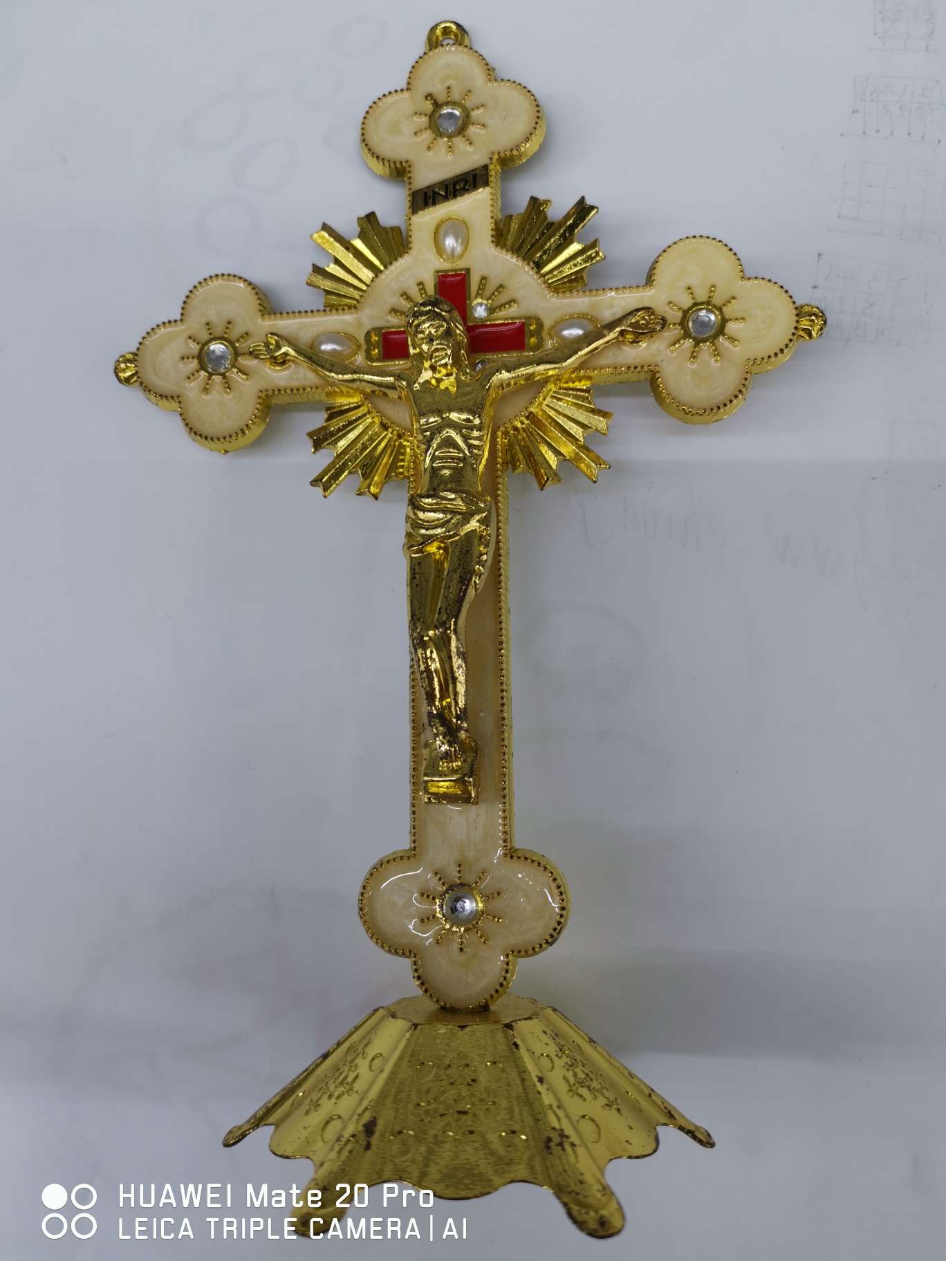 中号珍珠膏十字架