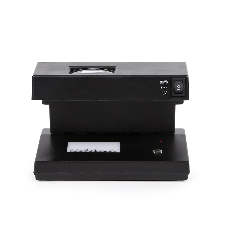 Small multi-national currency detector, ultraviolet currency detector, magnetic currency detector