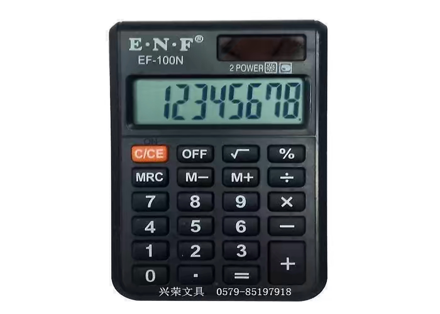 Ef-100n portable small 8-digit keypad calculator for student financial accounting