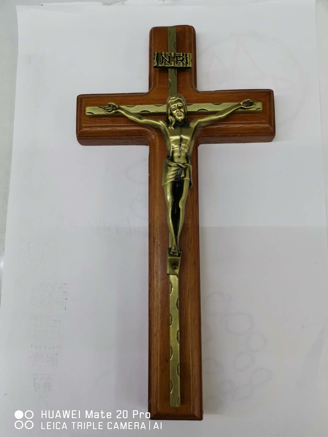 25㎝x13㎝木十字架