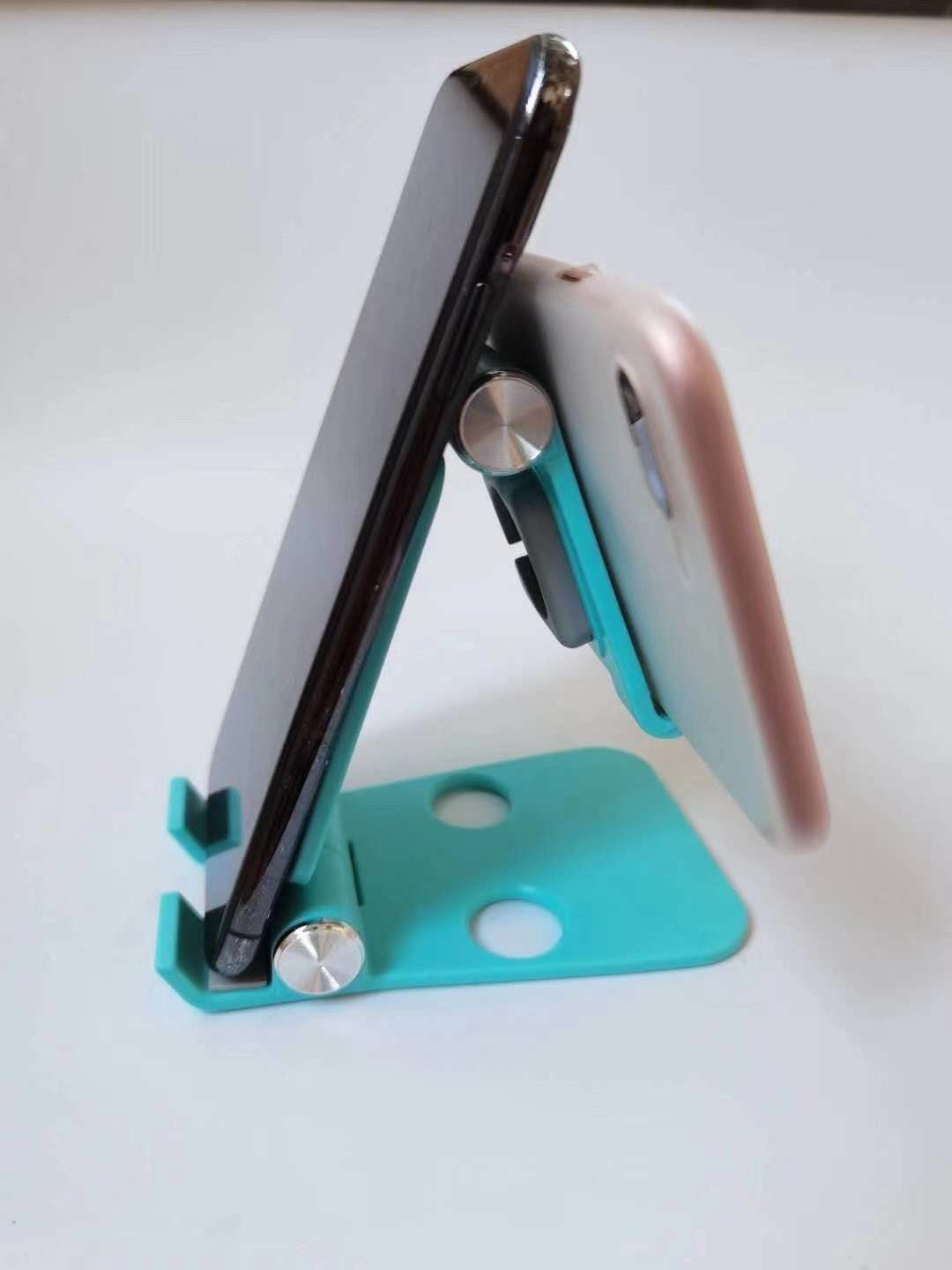 桌面折叠手机支架马卡龙色